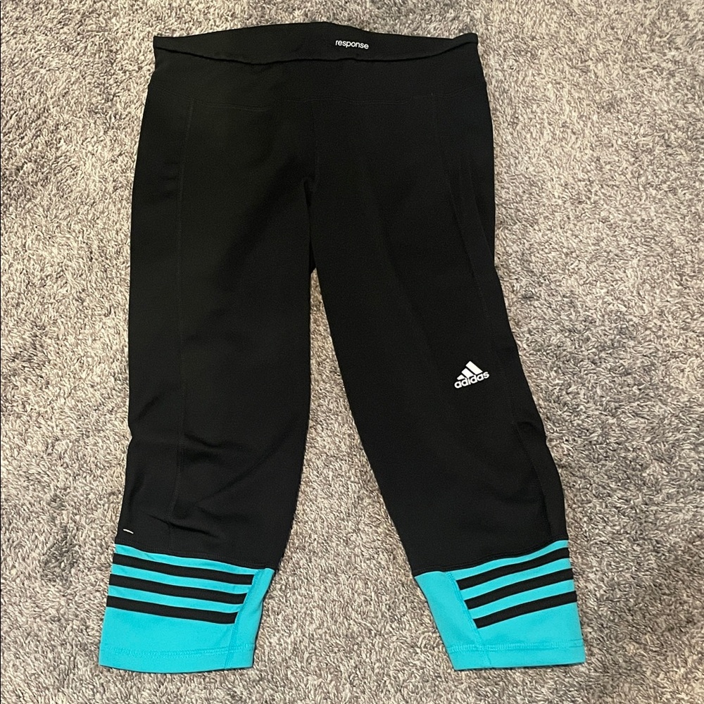 Adidas women’s Black capris size medium